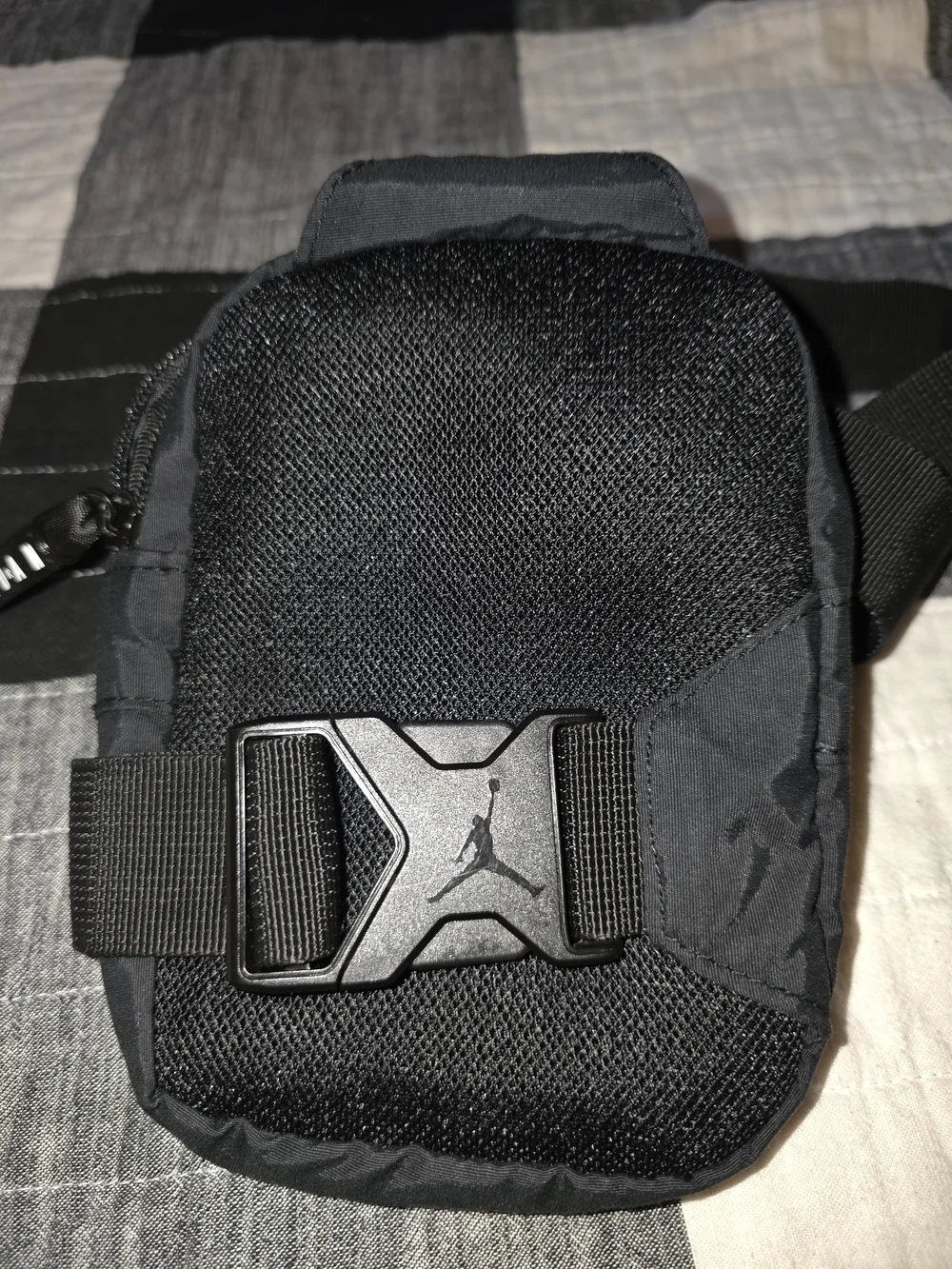 Jordan Black Men's Crossbody Pouch with Jumpman Logo